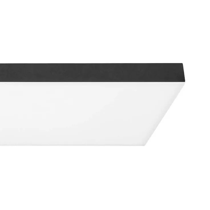 Commercial Electric 1 ft. x 4 ft. 50-Watt Dimmable Matte Black Integrated LED 4000 Lumens Trimless Flat Panel with Color Change 5CCT, photo 3 of 6