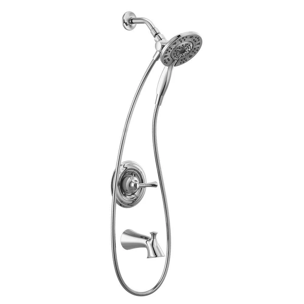 Chamberlain In2ition Single-Handle 4-Spray Tub and Shower Faucet in Venetian Bronze (Valve Included), photo 13 of 14