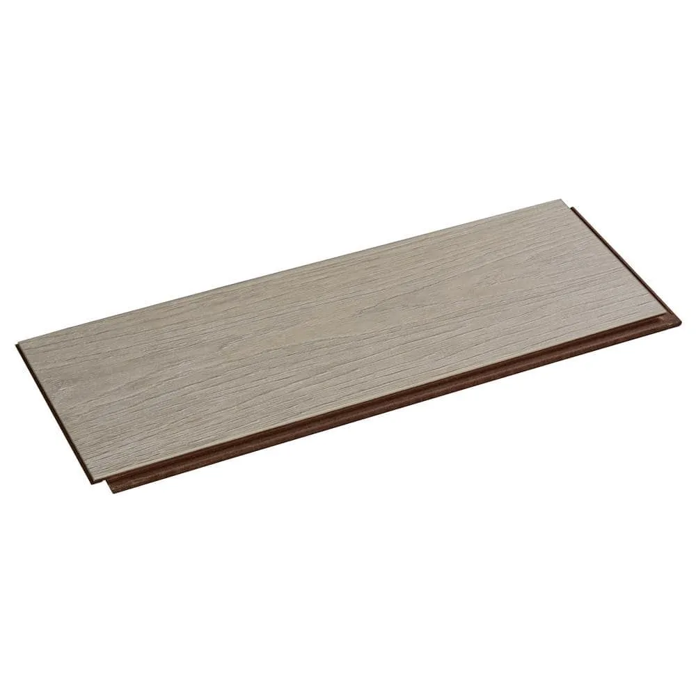 ASPEN FLOORING Echelon Oak 12mm T x 7.7 in. W x 48 in. L Click Lock Water Resistant Laminate Wood Flooring (15.39 sq. ft./case), photo 6 of 6