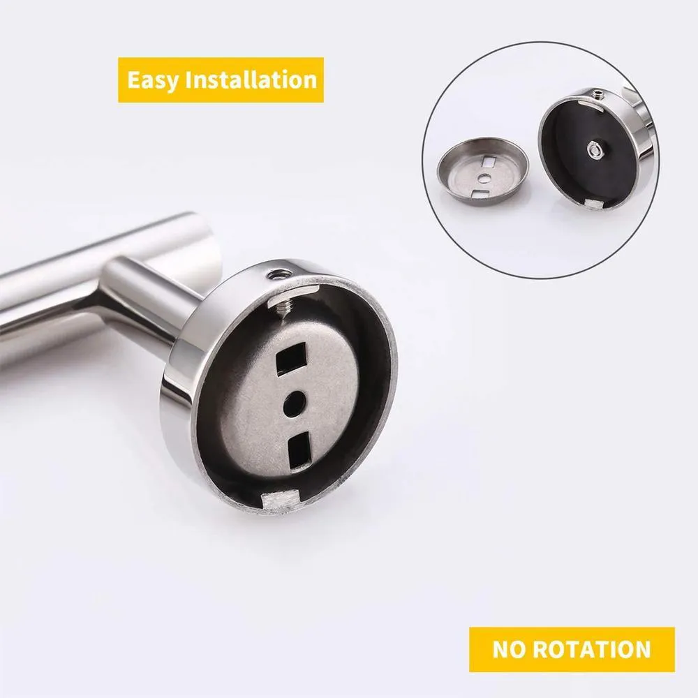 ruiling 24 in. Wall Mount Towel Bar in Stainless Steel Polished Chrome, photo 6 of 9