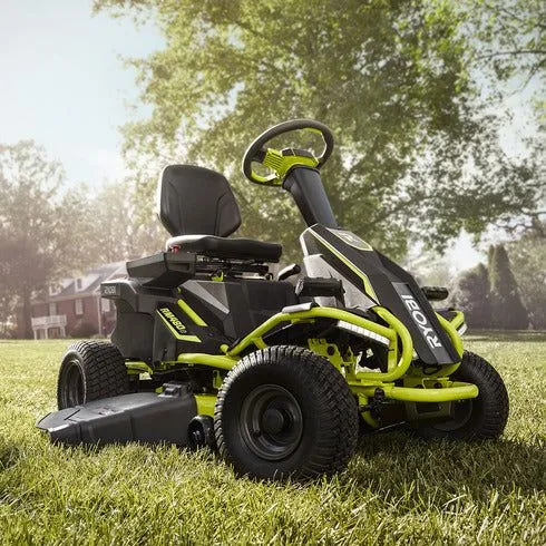 RYOBI 38 in. 100 Ah Battery Electric Rear Engine Riding Lawn Mower, photo 5 of 6
