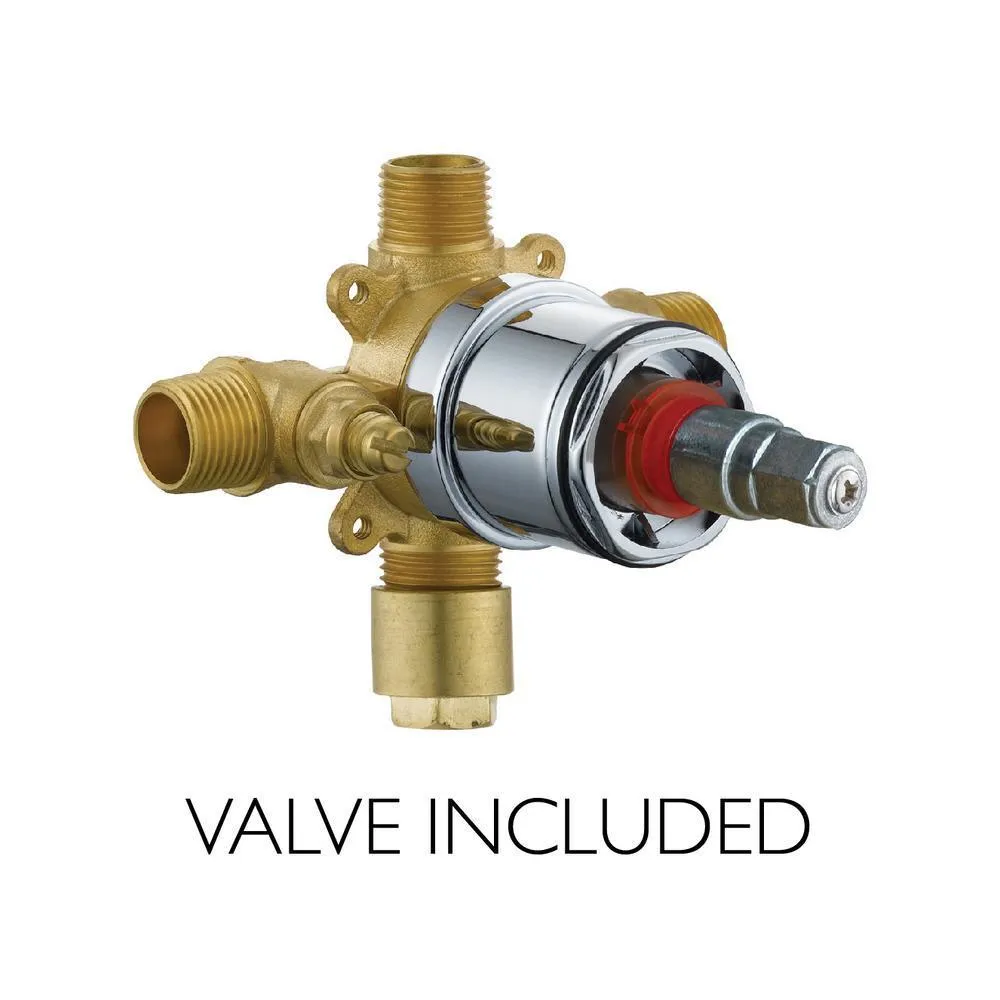 Oakmont 2-Handle 1-Spray Tub and Shower Faucet in Oil Rubbed Bronze (Valve Included), photo 14 of 16