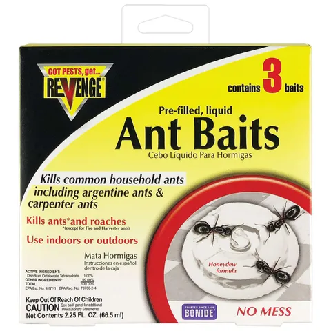 Revenge Ant Bait Stations, Honeydew Formula – 3 Pack