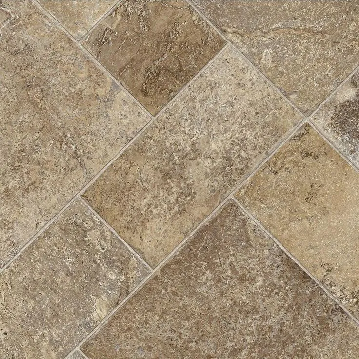 TrafficMASTER Modular Natural Slate Vinyl Sheet, Sold by 12 ft. Wide x Custom Length, photo 7 of 11