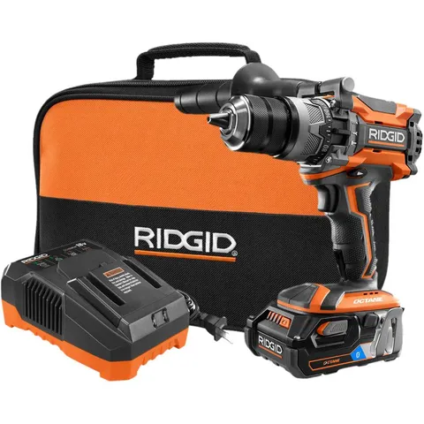 18V Brushless 1/2 in. Hammer Drill Kit (Battery, Charger, Bag)