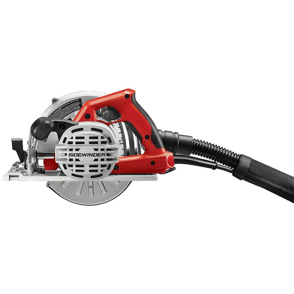 SKILSAW 15 Amp Corded Electric 7-1/4 in. SIDEWINDER Circular Saw for Fiber Cement with Hardie Blade and Dust Collection System, photo 9 of 12