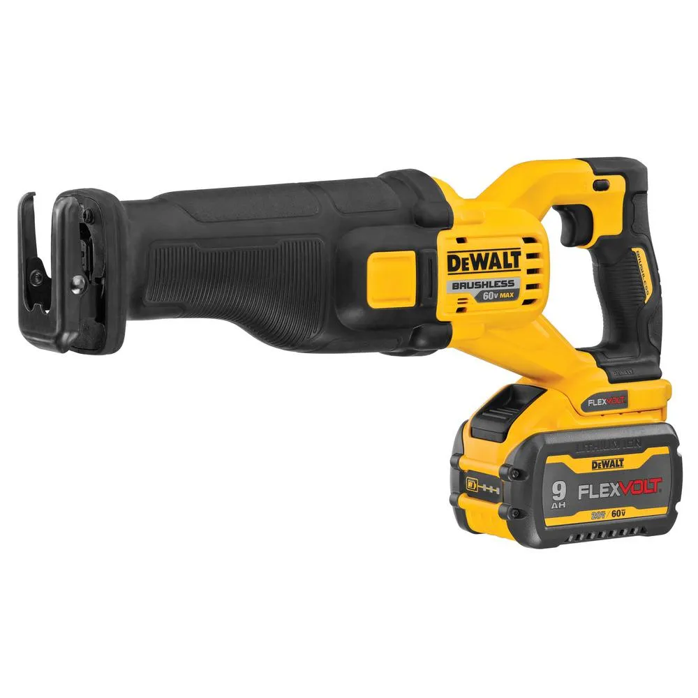 DEWALT FLEXVOLT 60-Volt MAX Lithium-Ion Cordless Brushless Reciprocating Saw Kit with 20V 6-1/2 in. Circular Saw (Tool-Only), photo 4 of 14