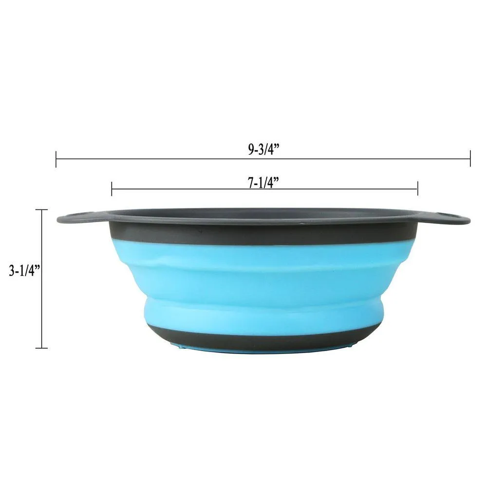 Undermount 16-Gauge Stainless Steel 42 in. x 20 in x 10 in. Triple Bowl Kitchen Sink with Collapsible Silicone Colanders, photo 7 of 9