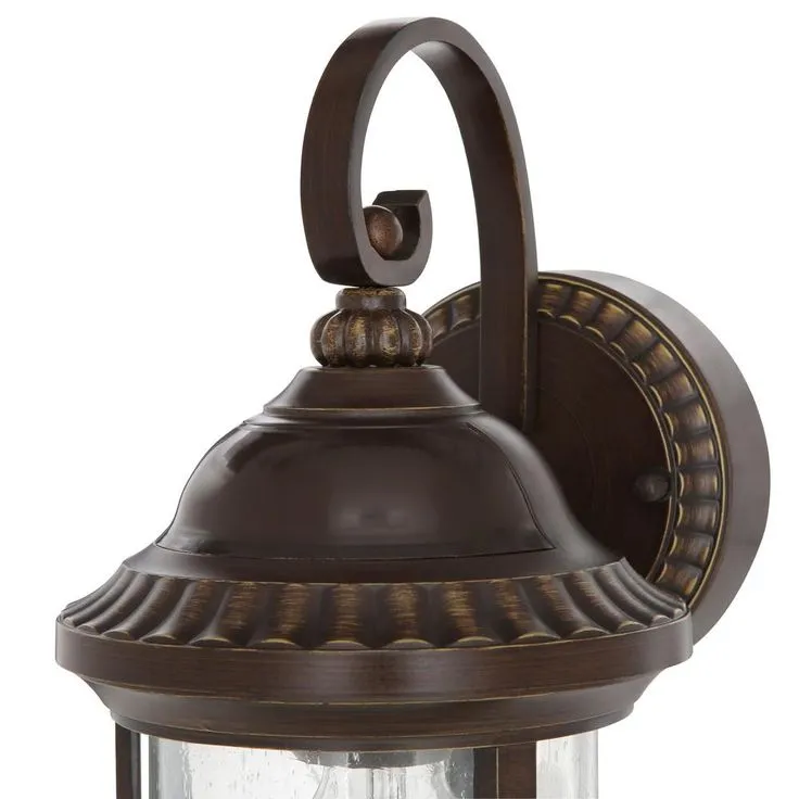 Bronze Motion Sensor Outdoor Wall Mount Coach Light Sconce, photo 6 of 6