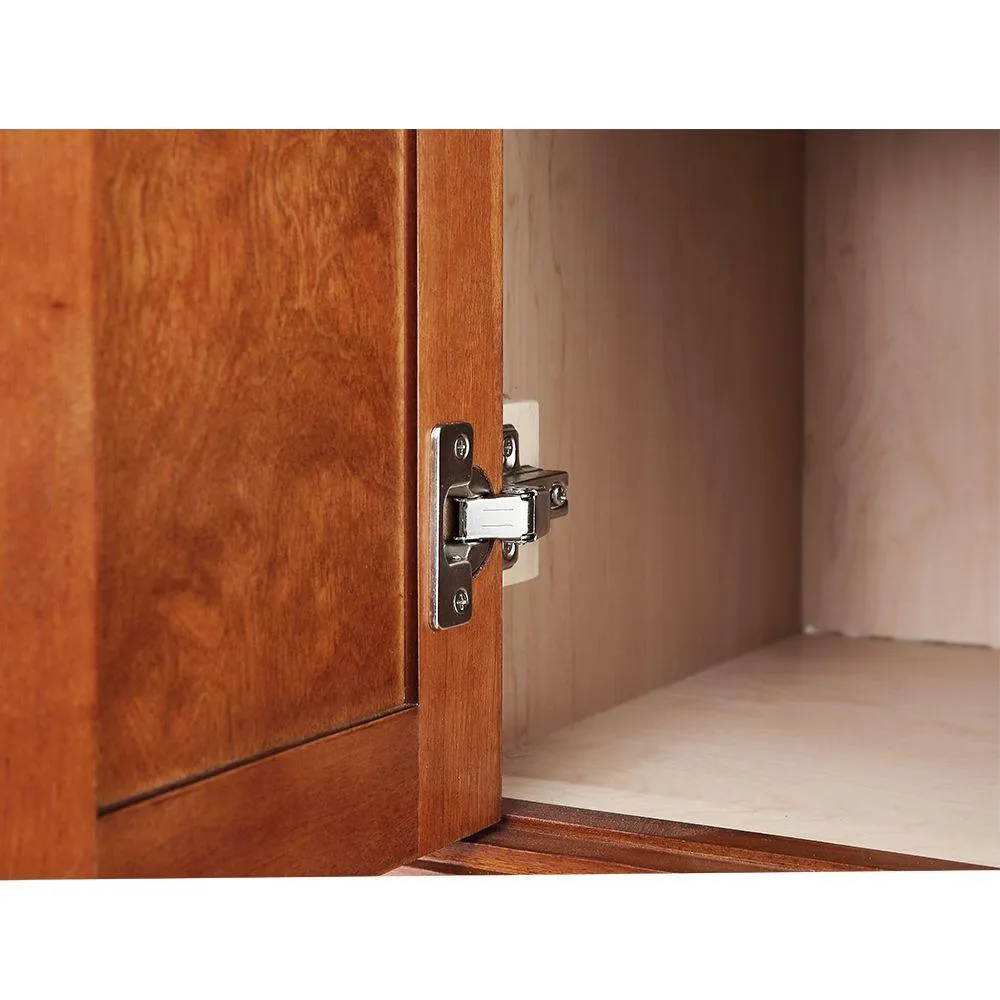 Naples 24 in. W x 17 in. D x 74 in. H Bathroom Linen Cabinet in Warm Cinnamon, photo 10 of 12