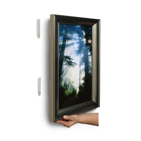 Command White Medium Picture Hanging Strips, Holds 12 lb, 4 Pairs