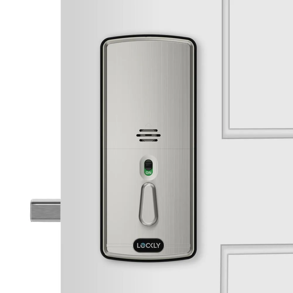 Lockly Secure PRO Satin Nickel Smart Lock Deadbolt with 3D Fingerprint and WiFi (Works with Alexa and Google Home), photo 5 of 9