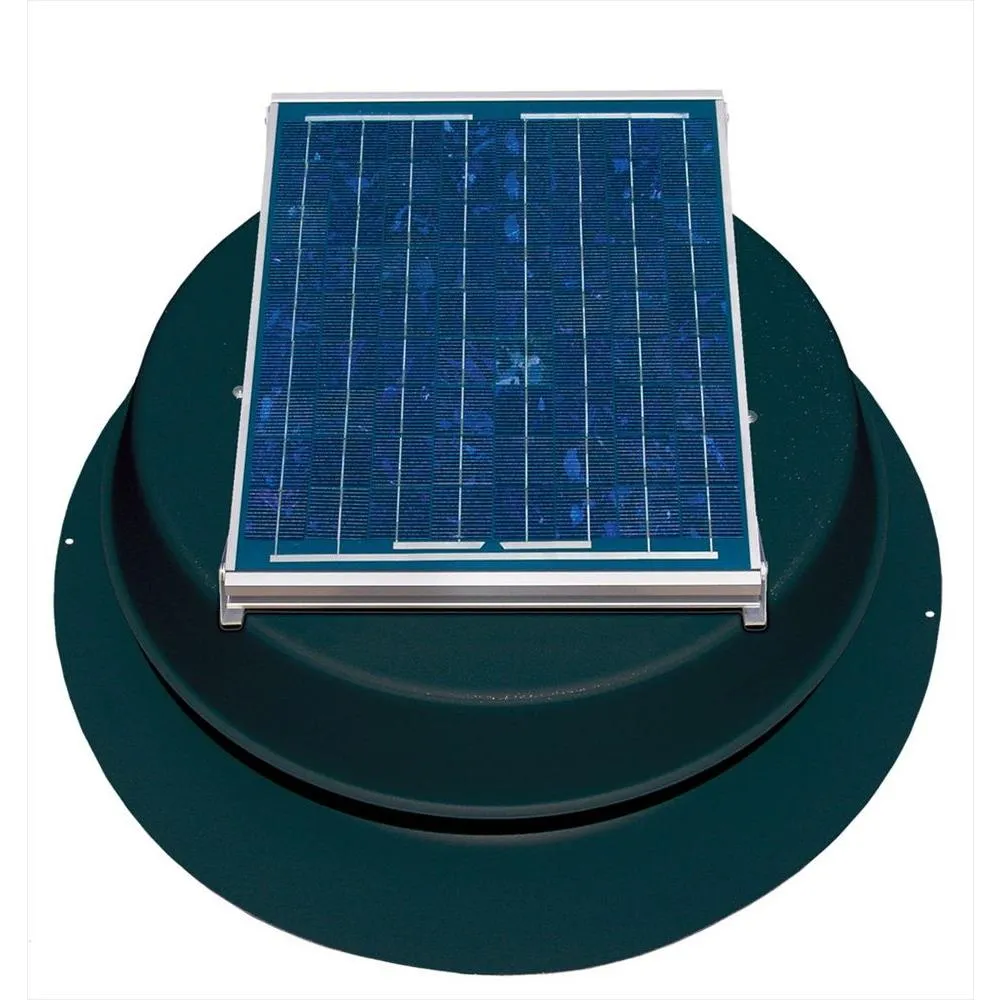 SolarAtticFan 1339 CFM Black Aluminum Solar Powered Attic Fan with Adjustable Solar Panels, photo 3 of 3