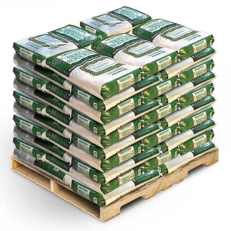 GreenView 38 lbs. Fairway Formula Seeding Success Biodegradable Mulch with Fertilizer (50-Bags/38,000 sq. ft./Pallet), photo 3 of 7