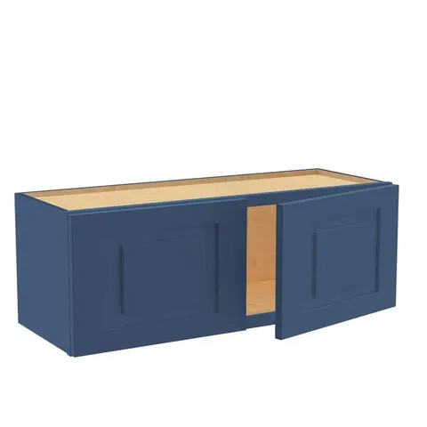 Grayson Mythic Blue Wall Bridge Cabinet
