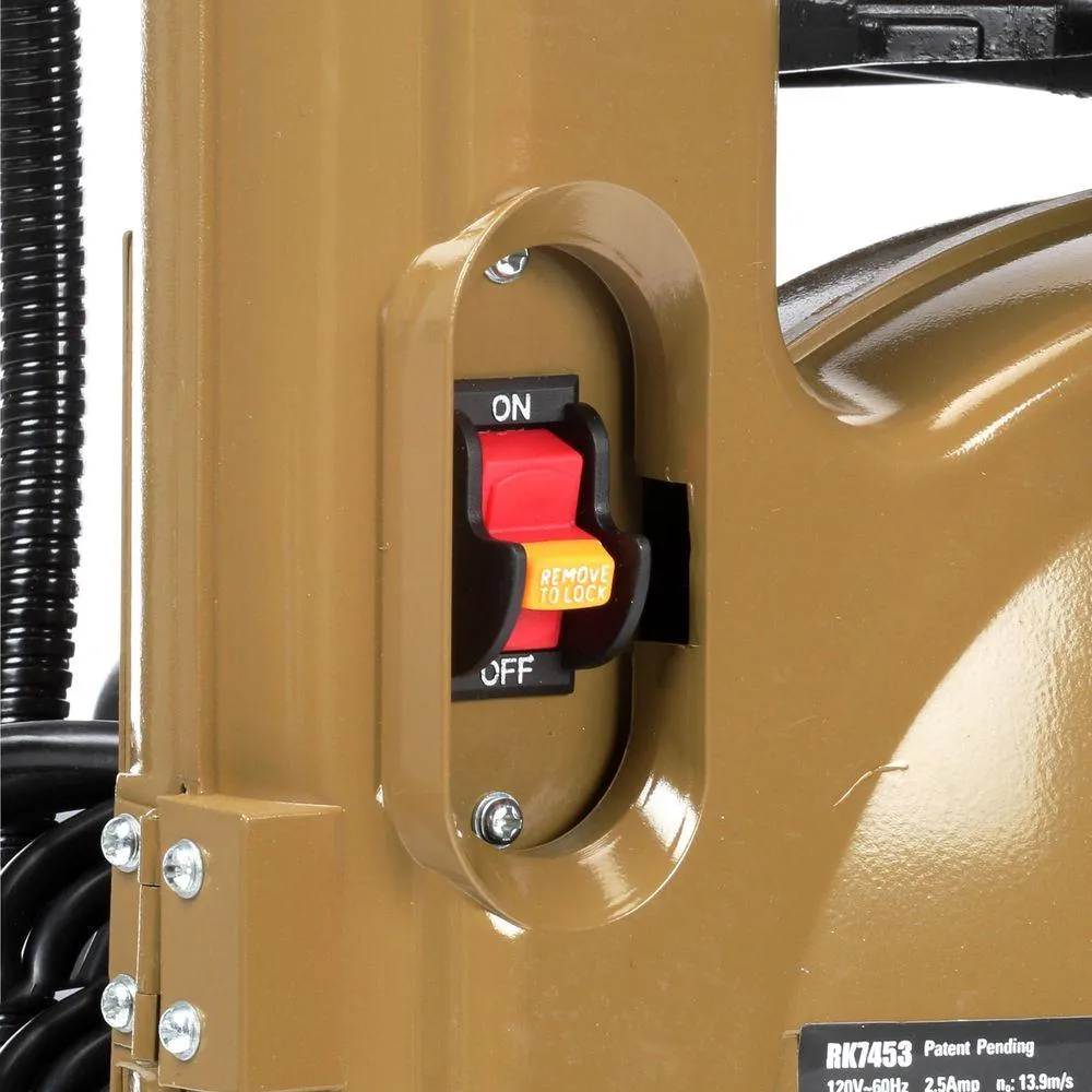 2.5 Amp 9 in. Band Saw with 59-1/2 in. Blade and Work Light, photo 7 of 9
