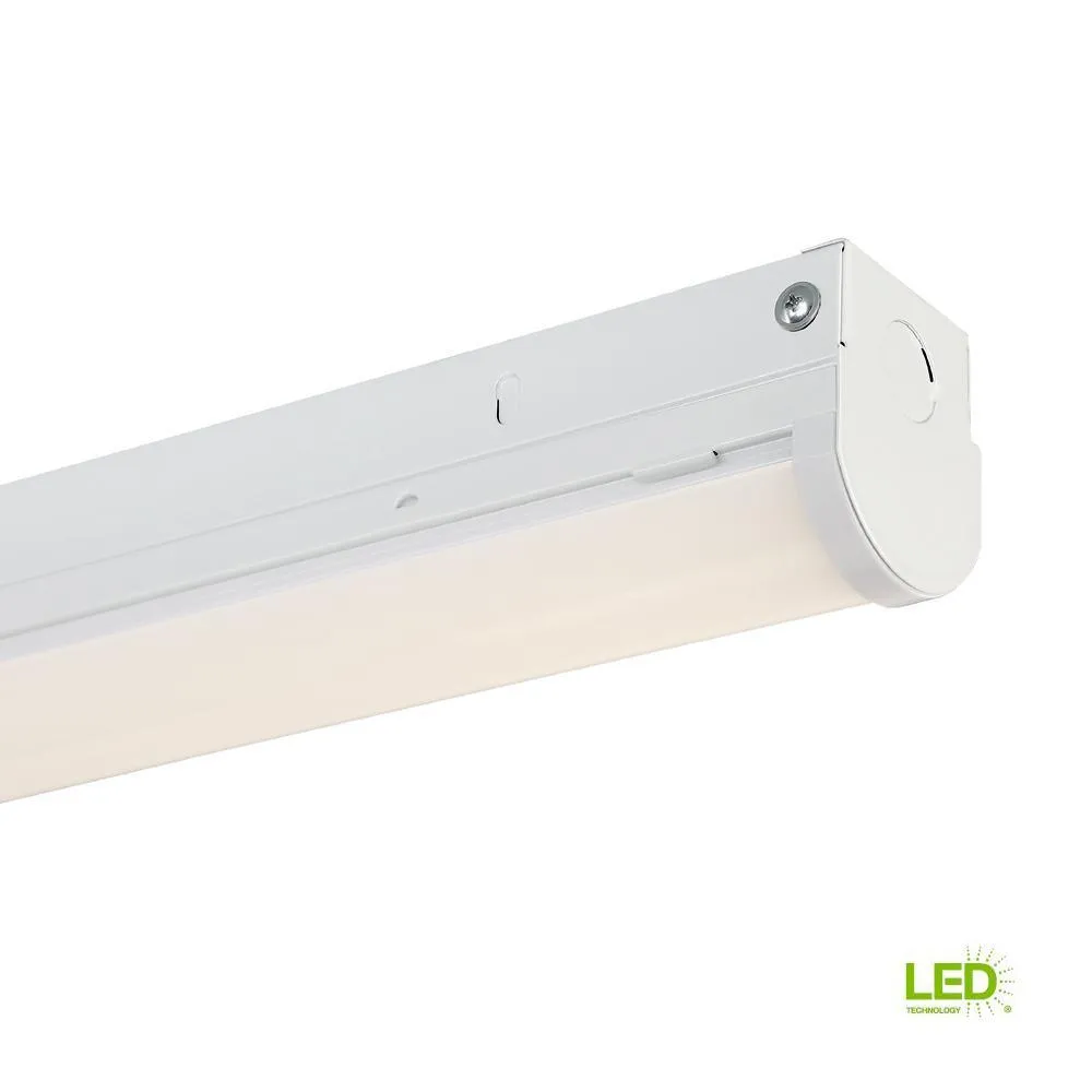 4 ft. 300-Watt Equivalent Integrated LED White MV 5,069 Lumens Linear Strip Light, 5000K, photo 5 of 7