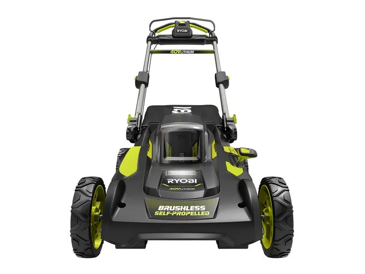 RYOBI 20 in. 40-Volt Brushless Lithium-Ion Cordless Self-Propelled Walk Behind Mower with 2 6.0 Ah Batteries, Charger Included, photo 7 of 8