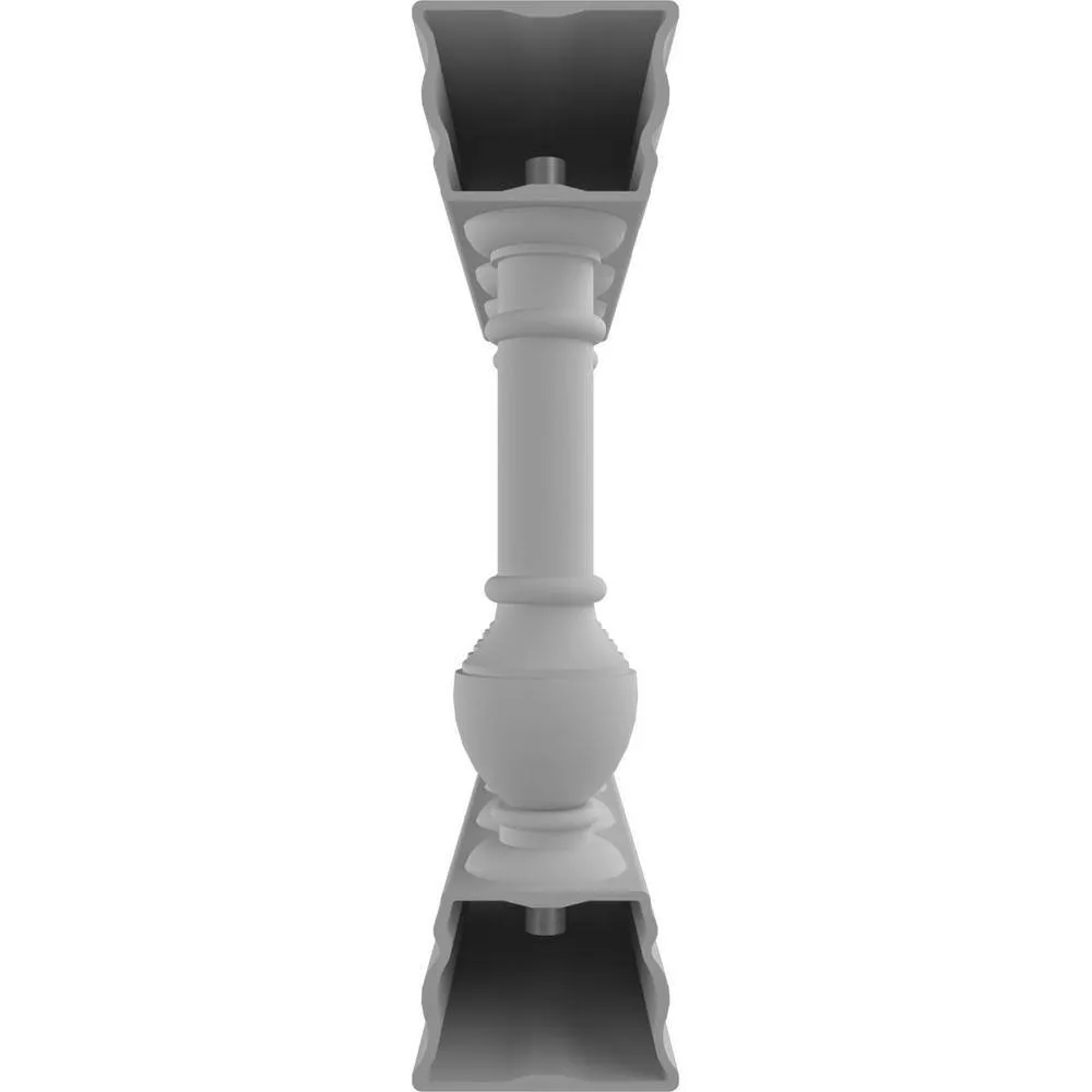 Ekena Millwork Fiberthane York Balustrade 24 in. L x 32 in. H Fiberglass Railing Kit, photo 4 of 6