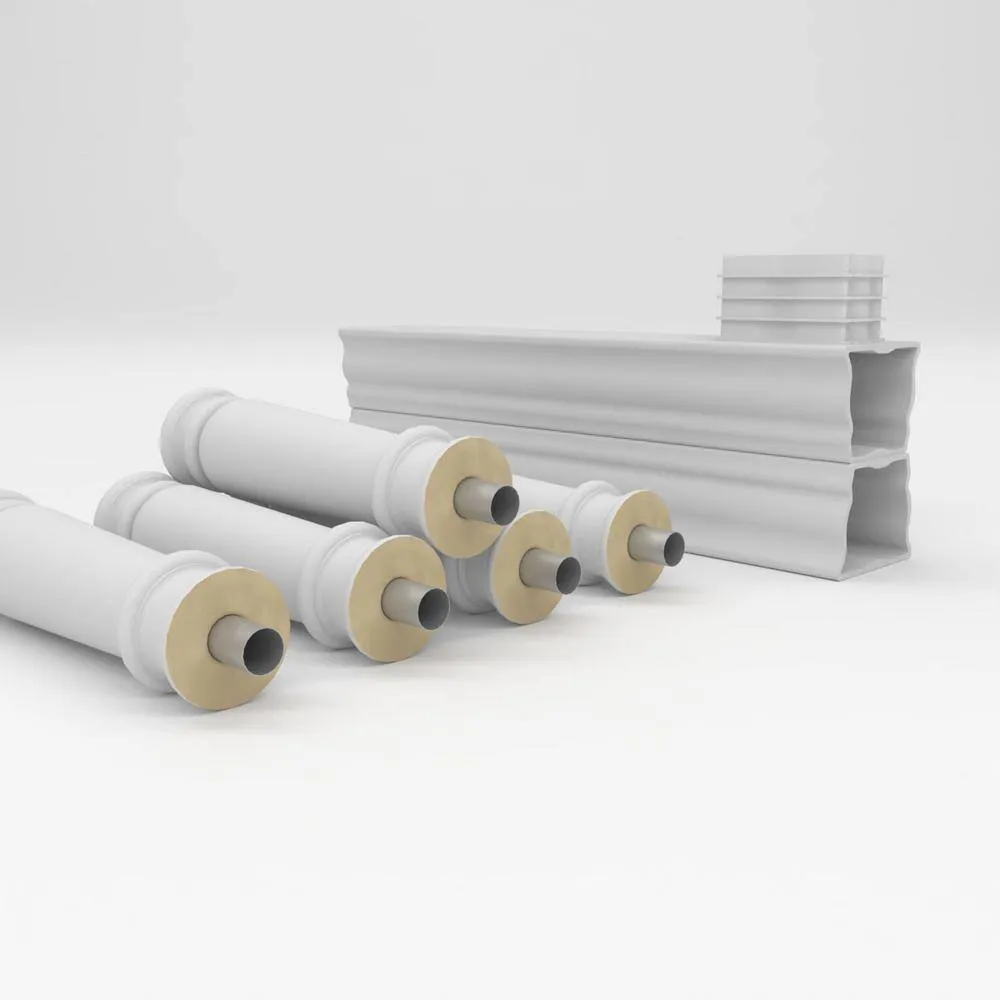 Ekena Millwork Fiberthane Wellington Balustrade 36 in. L x 32 in. H Fiberglass Railing Kit, photo 6 of 6