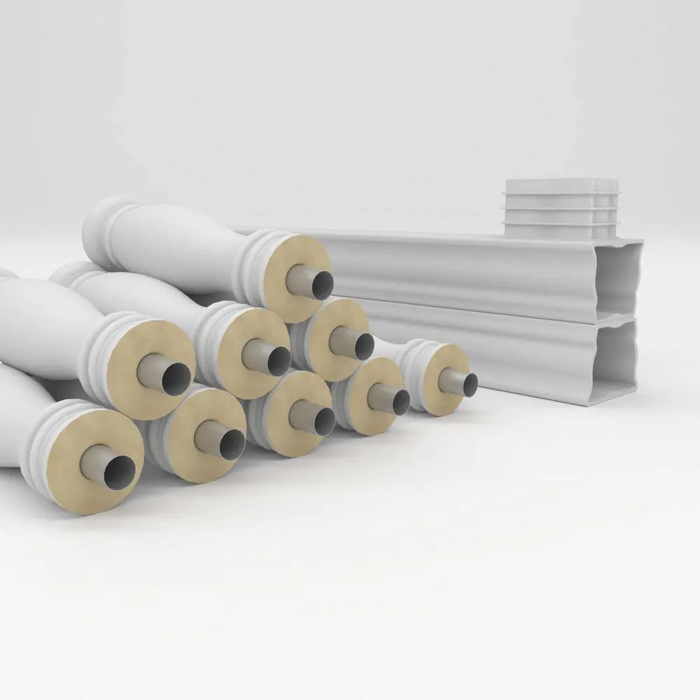 Ekena Millwork Fiberthane Embassy Balustrade 60 in. L x 32 in. H Fiberglass Railing Kit, photo 6 of 6