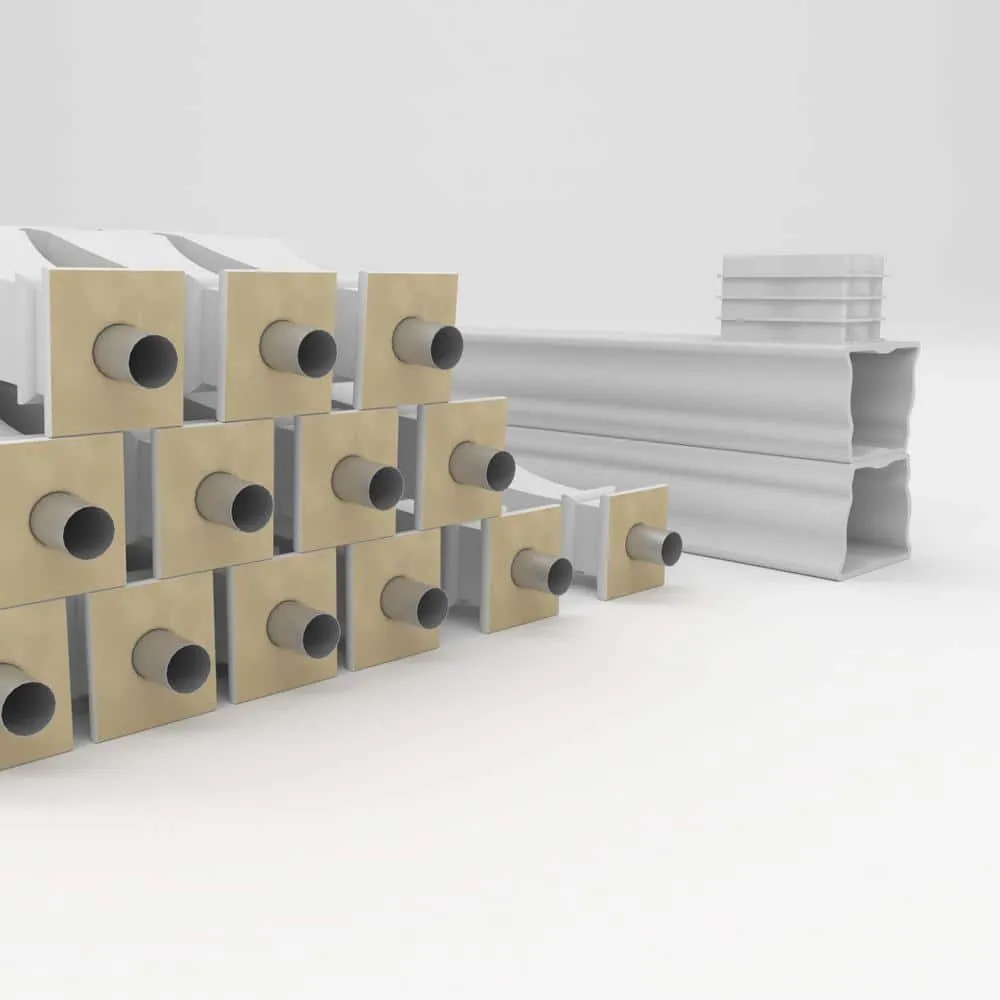 Ekena Millwork Fiberthane Arcadian Balustrade 96 in. L x 32 in. H Fiberglass Railing Kit, photo 6 of 6