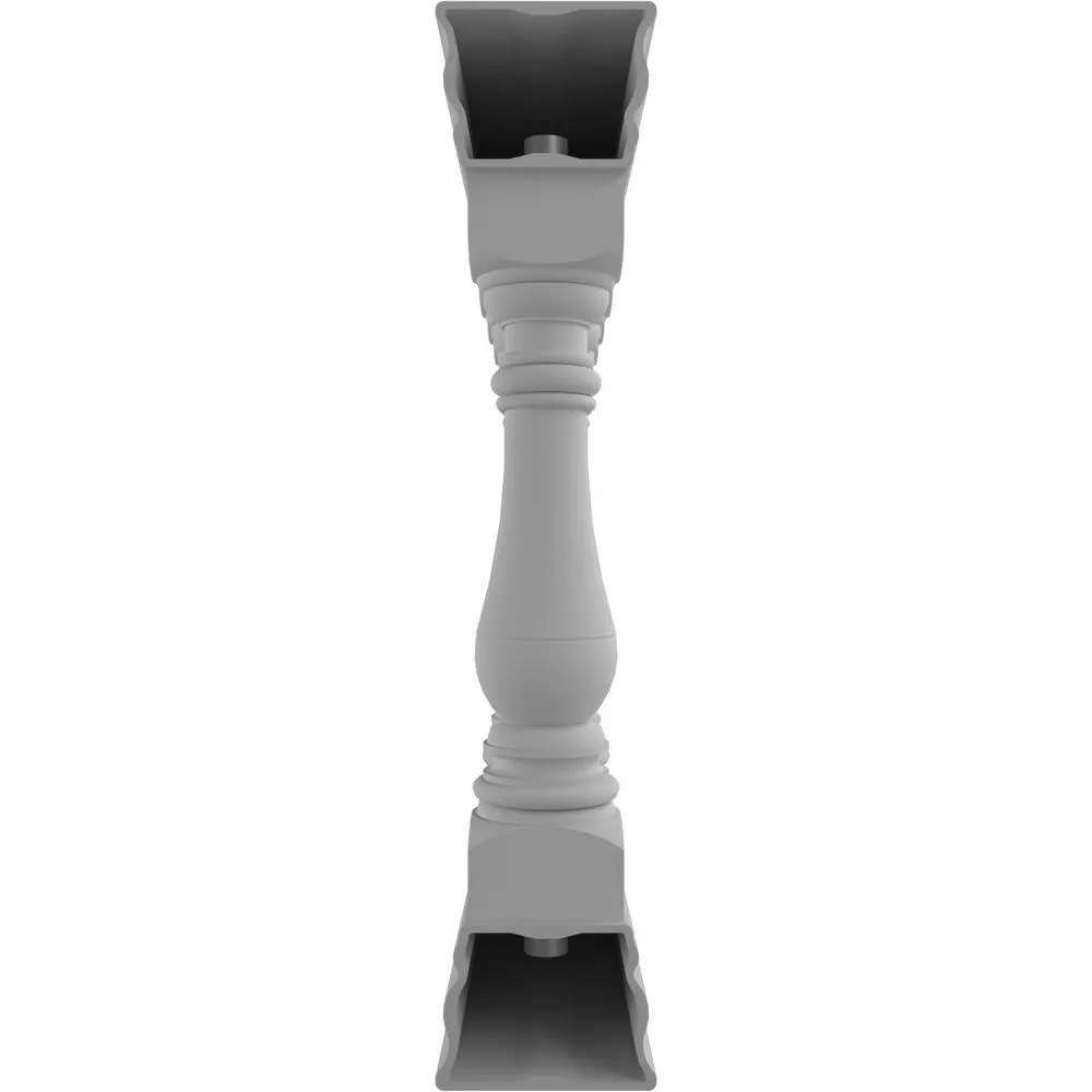 Ekena Millwork Fiberthane Bradford Balustrade 48 in. L x 38 in. H Fiberglass Railing Kit, photo 4 of 6