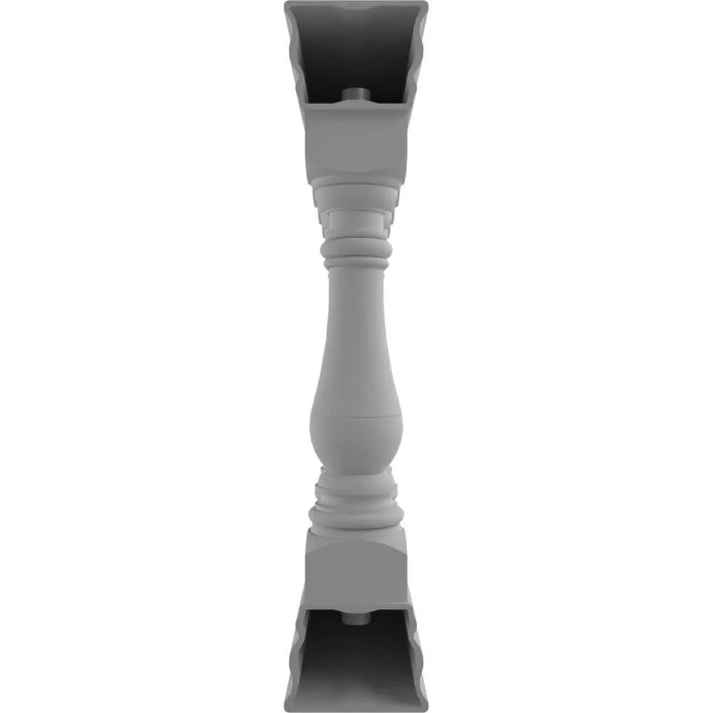 Ekena Millwork Fiberthane Bradford Balustrade 96 in. L x 38 in. H Fiberglass Railing Kit, photo 4 of 6