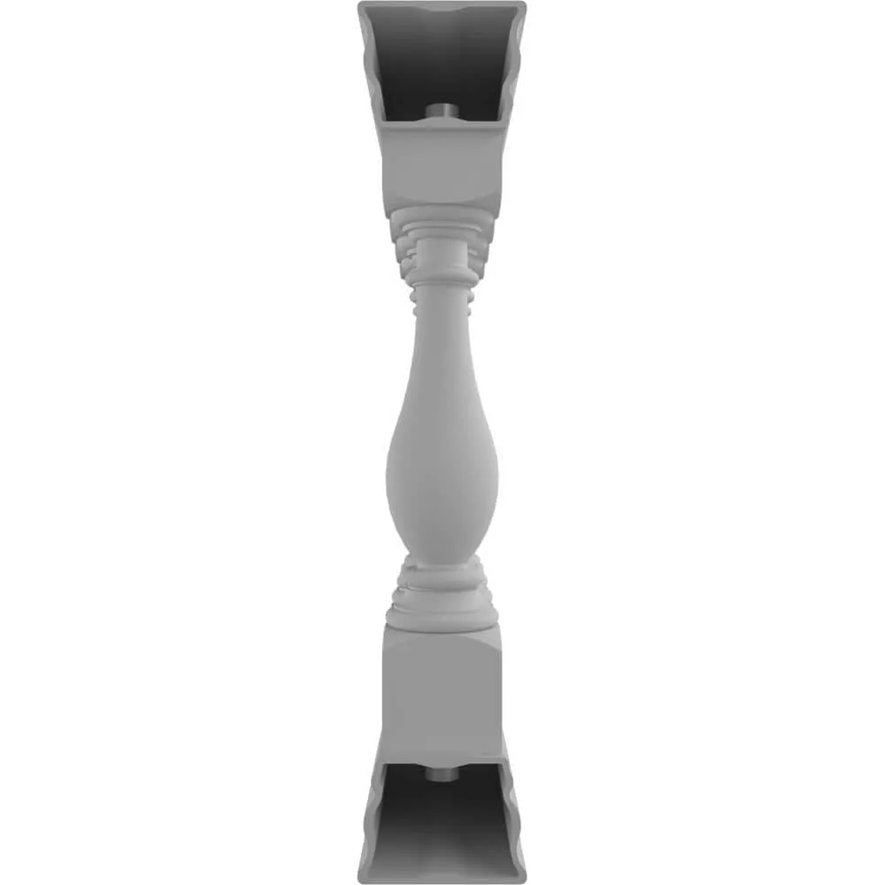 Ekena Millwork Fiberthane Legacy Balustrade 24 in. L x 40 in. H Fiberglass Railing Kit, photo 4 of 6
