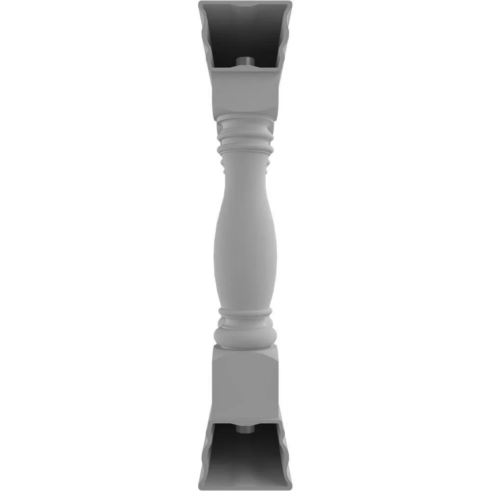 Ekena Millwork Fiberthane Embassy Balustrade 48 in. L x 40 in. H Fiberglass Railing Kit, photo 4 of 6