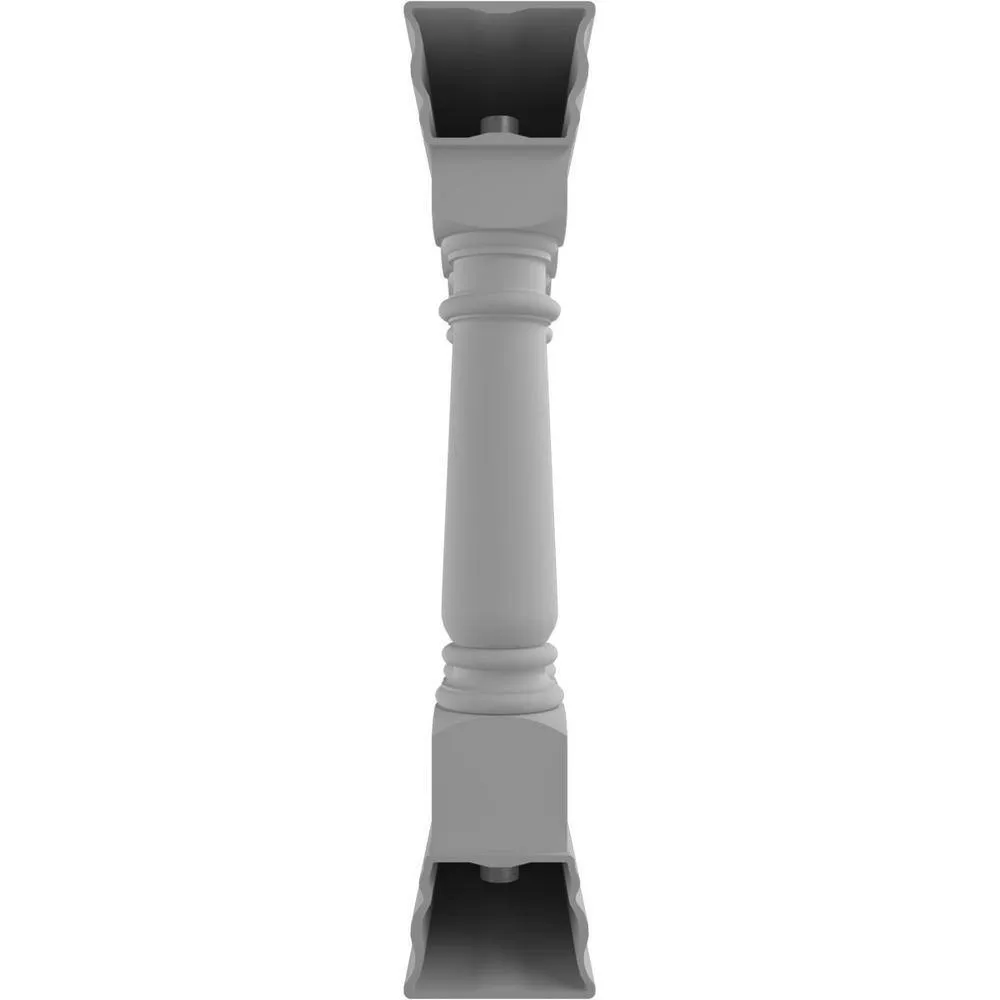 Ekena Millwork Fiberthane Wellington Balustrade 48 in. L x 40 in. H Fiberglass Railing Kit, photo 4 of 6