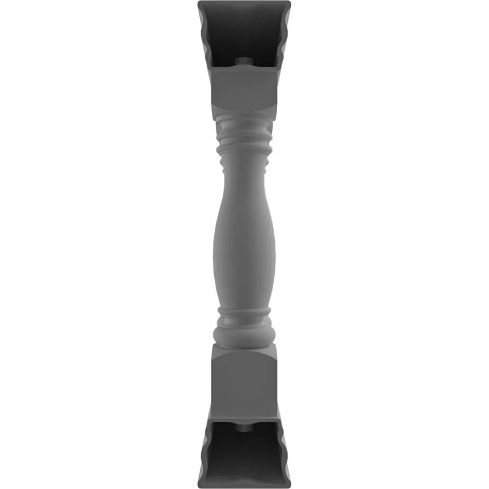 Ekena Millwork Fiberthane Embassy Balustrade 192 in. L x 40 in. H Fiberglass Railing Kit, photo 4 of 6