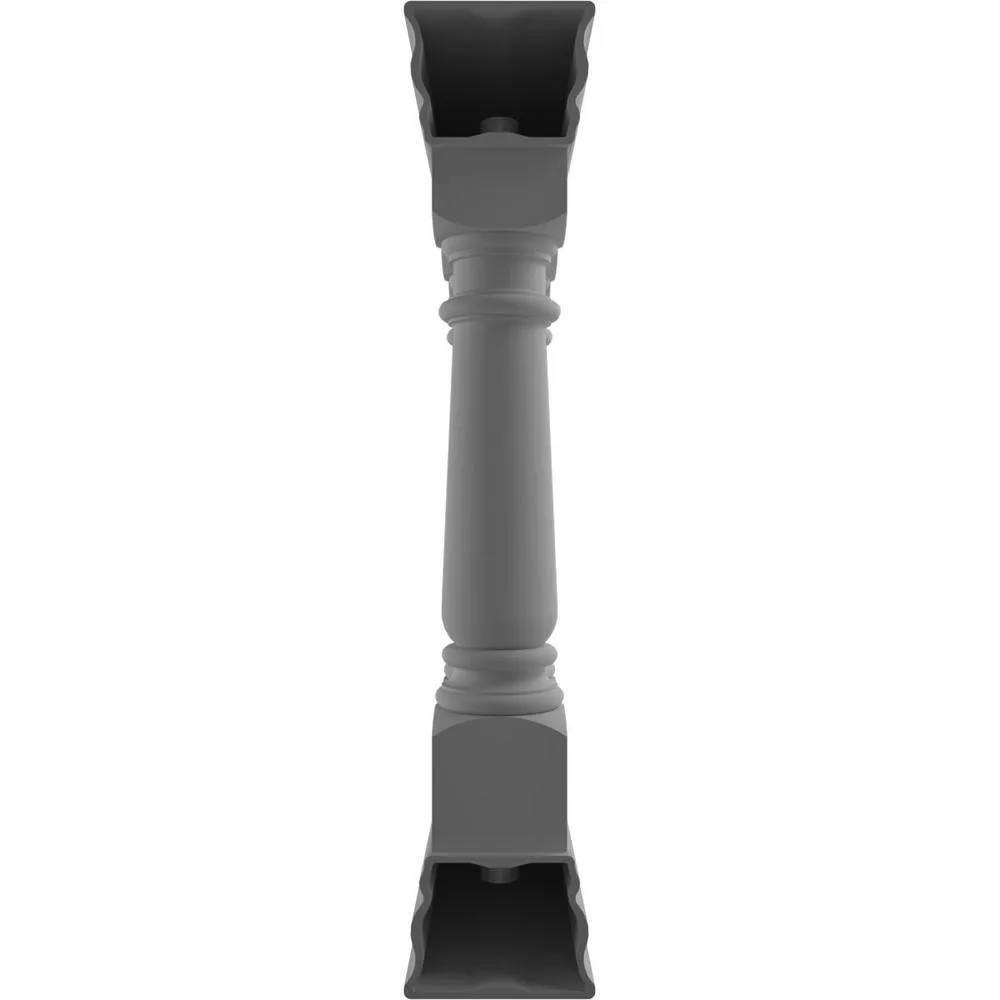 Ekena Millwork Fiberthane Wellington Balustrade 192 in. L x 40 in. H Fiberglass Railing Kit, photo 4 of 6