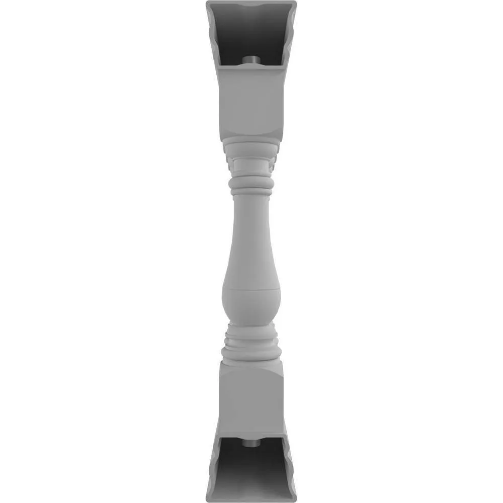 Ekena Millwork Fiberthane Bradford Balustrade 24 in. L x 42 in. H Fiberglass Railing Kit, photo 4 of 6