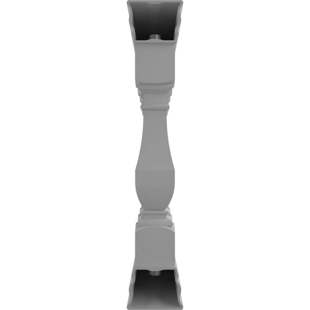 Ekena Millwork Fiberthane Arcadian Balustrade 48 in. L x 42 in. H Fiberglass Railing Kit, photo 4 of 6