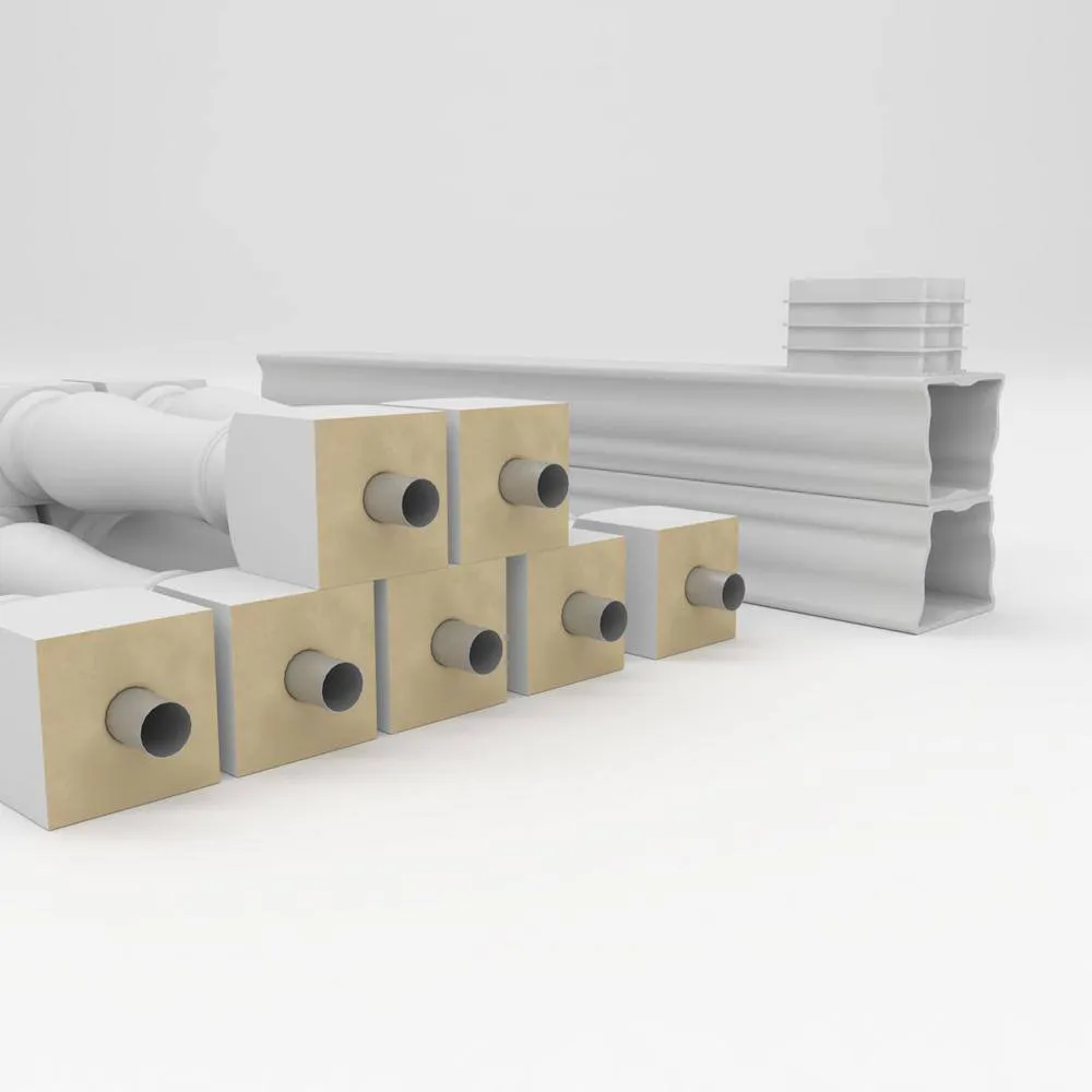 Ekena Millwork Fiberthane Oxford Balustrade 48 in. L x 42 in. H Fiberglass Railing Kit, photo 6 of 6