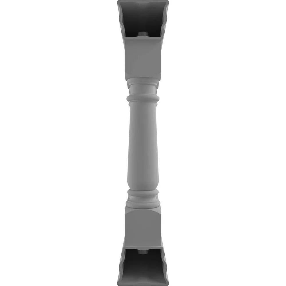 Ekena Millwork Fiberthane Wellington Balustrade 132 in. L x 42 in. H Fiberglass Railing Kit, photo 4 of 6