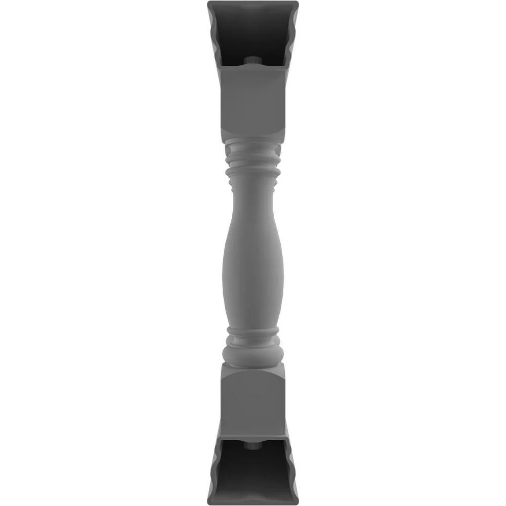 Ekena Millwork Fiberthane Embassy Balustrade 180 in. L x 42 in. H Fiberglass Railing Kit, photo 4 of 6