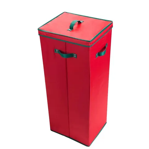 30 in. Vertical Wrapping Paper Storage Box with Lid