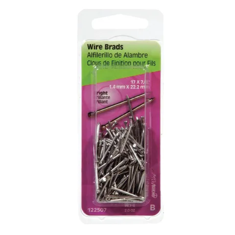 17 Ga x 7/8 in Bright Steel Brad Nails (2 oz)