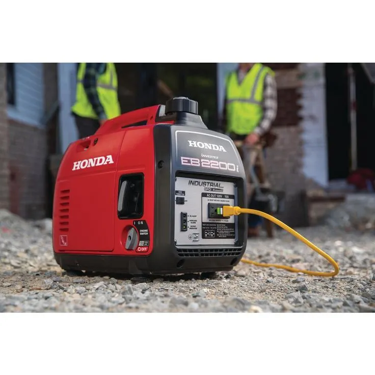 Honda 2,200-Watt Super Quiet Recoil Start Gasoline Powered Industrial Portable Inverter Generator with GFCI Protection, photo 7 of 8