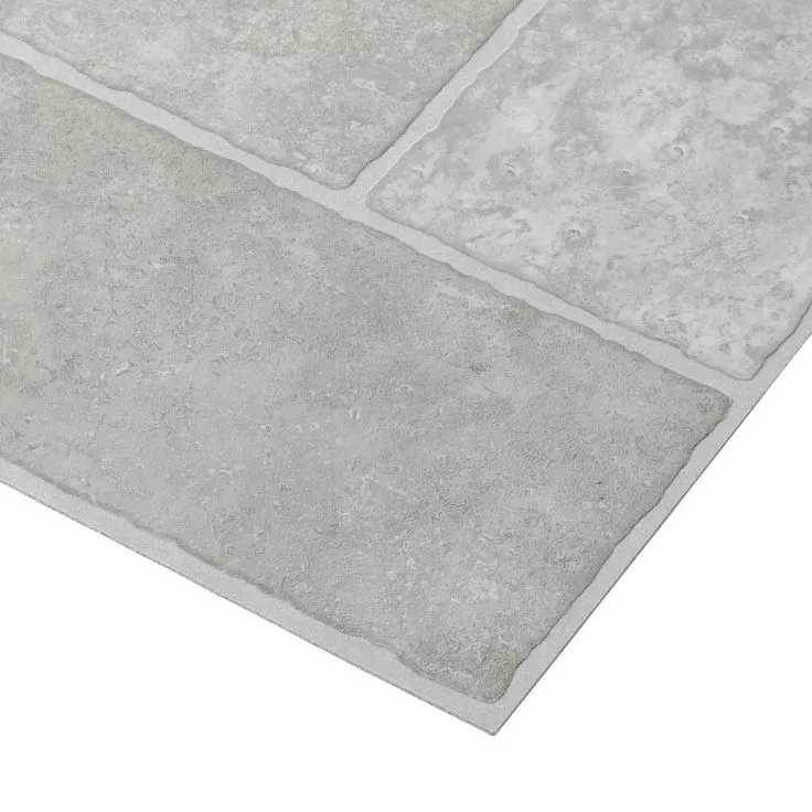 TrafficMASTER Bodden Bay 12 in. x 12 in. Grey Peel and Stick Vinyl Tile (30 sq. ft. / case), photo 5 of 7