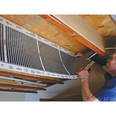 10 ft × 16 in 120-Volt Retrofit Radiant Floor Heating for Under Existing Floors and Subfloors