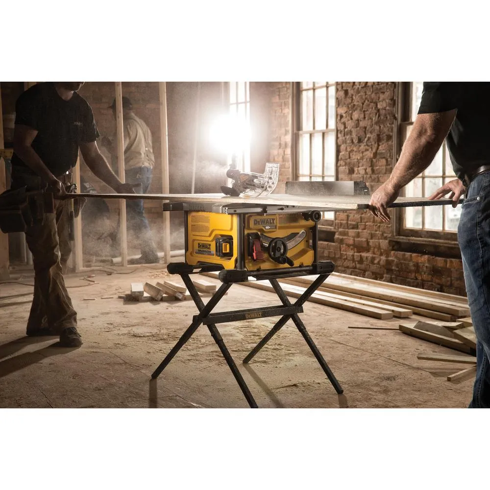 DEWALT FLEXVOLT 60-Volt MAX Lithium-Ion Cordless Brushless 8-1/4 in. Table Saw Kit with Battery 2Ah, Charger and Bonus Battery, photo 15 of 15