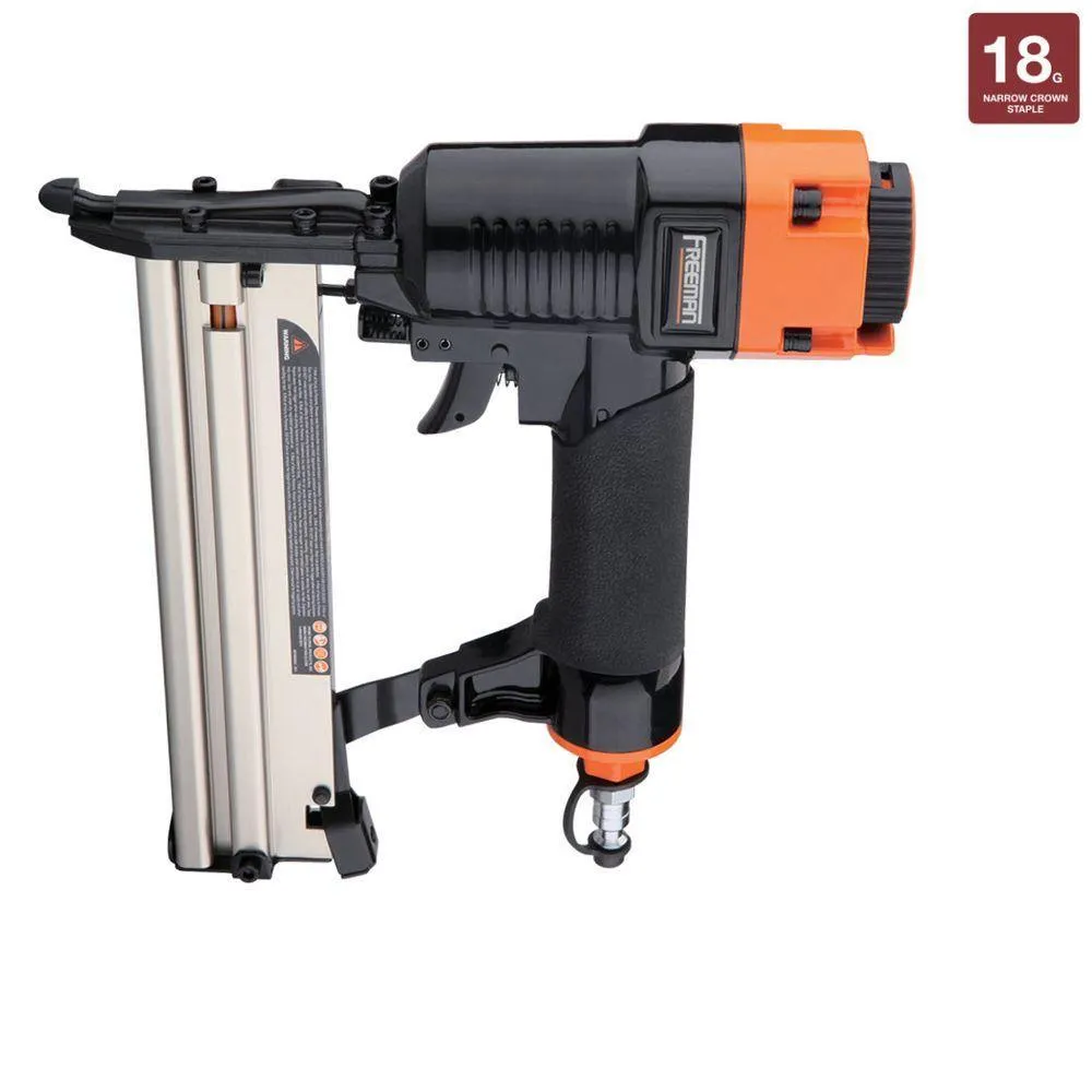 Freeman Pneumatic Framing and Finishing Nailers and Staplers Combo Kit with Canvas Bag and Fasteners (5-Piece), photo 5 of 6