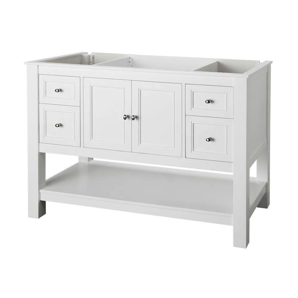 Gazette 48 in. W Bath Vanity Cabinet Only in Espresso, photo 20 of 26