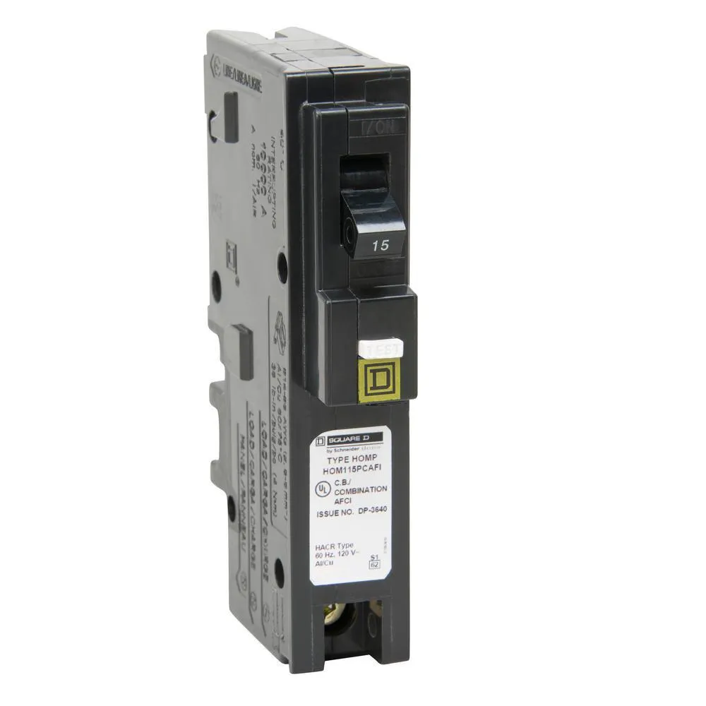 Schneider Electric Square D Homeline 20 Amp Single-Pole Plug-On Neutral Dual Function (CAFCI & GFCI) Circuit Breaker, HOM120PDFC, photo 17 of 23
