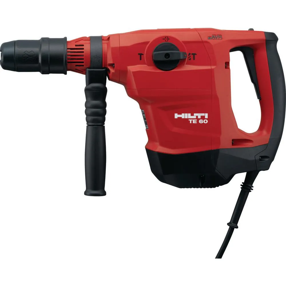 Hilti 120-Volt 13 Amp Corded 1-9/16 in. SDS-Max TE 60-AVR Rotary Hammer, Dust Removal System Kit, Cord and TE-YX Drill Bit, photo 3 of 8