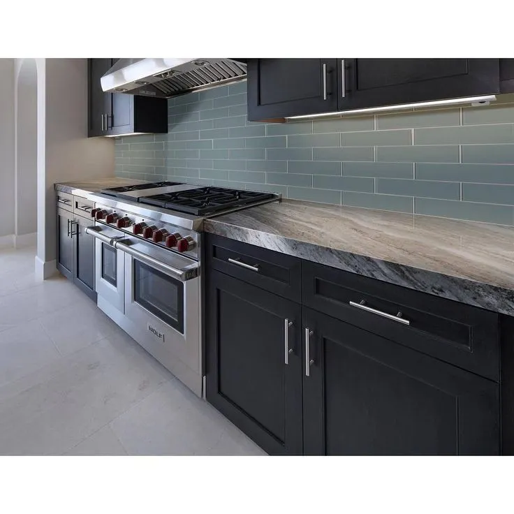 MSI Harbor 3 in. x 9 in. x 8mm Glossy Glass Gray Subway Tile (3.8 sq. ft. / case), photo 5 of 5