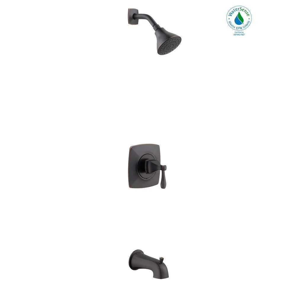 Milner Single-Handle 1-Spray Tub and Shower Faucet in Bronze, photo 5 of 7